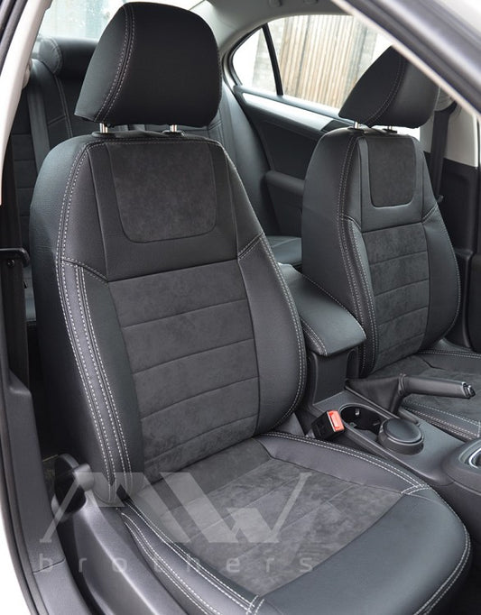 Set coprisedili su misura per Volkswagen Jetta VI (2010–2019), Leather Style