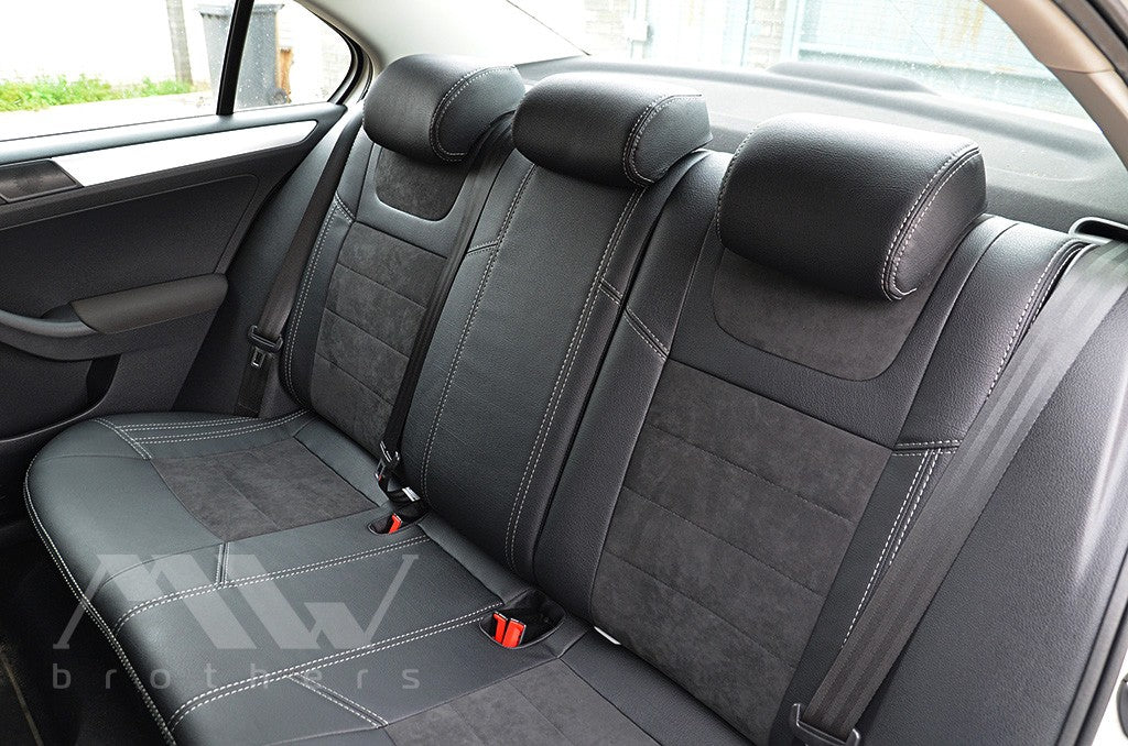 Set coprisedili su misura per Volkswagen Jetta VI (2010–2019), Leather Style