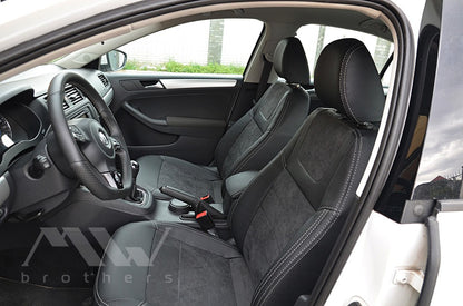 Set coprisedili su misura per Volkswagen Jetta VI (2010–2019), Leather Style