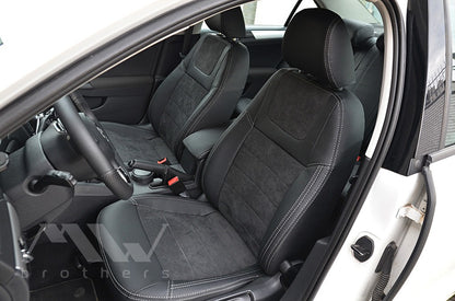 Set coprisedili su misura per Volkswagen Jetta VI (2010–2019), Leather Style