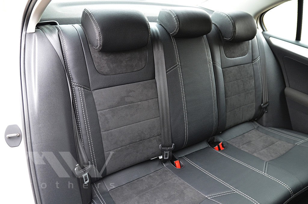 Set coprisedili su misura per Volkswagen Jetta VI (2010–2019), Leather Style