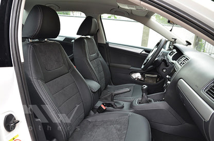 Set coprisedili su misura per Volkswagen Jetta VI (2010–2019), Leather Style