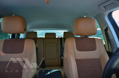Set coprisedili su misura per Volkswagen Touareg II Life, TDI (2011-2018), Leather Style