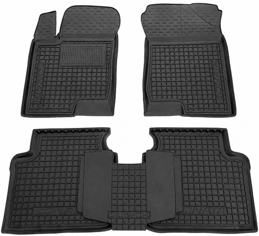 Set tappetini di gomma su misura per  Hyundai Sonata NF (2004-2010)
