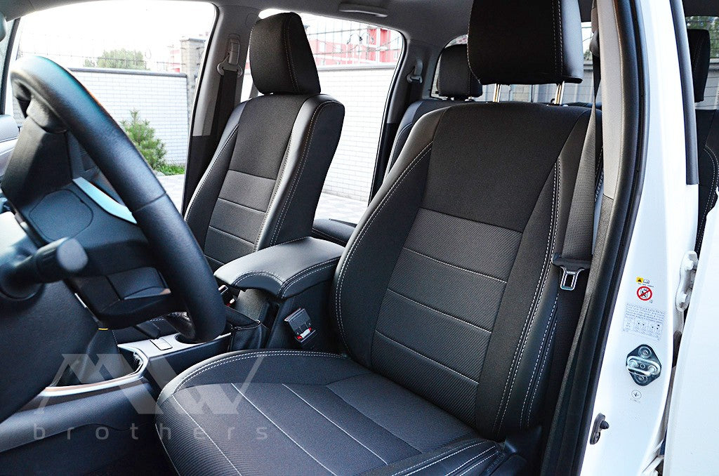 Set coprisedili su misura per Toyota Hilux 8 (2015 - oggi), Comfort Style