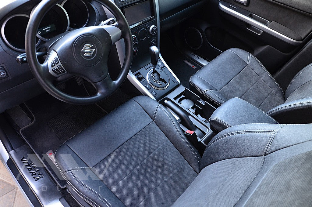 Set coprisedili su misura per Suzuki Grand Vitara (2005-2018), Leather Style