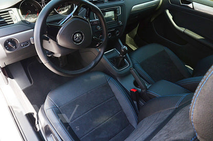Set coprisedili su misura per Volkswagen Jetta VI (2010–2019), Leather Style
