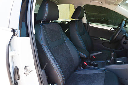 Set coprisedili su misura per Volkswagen Jetta VI (2010–2019), Leather Style
