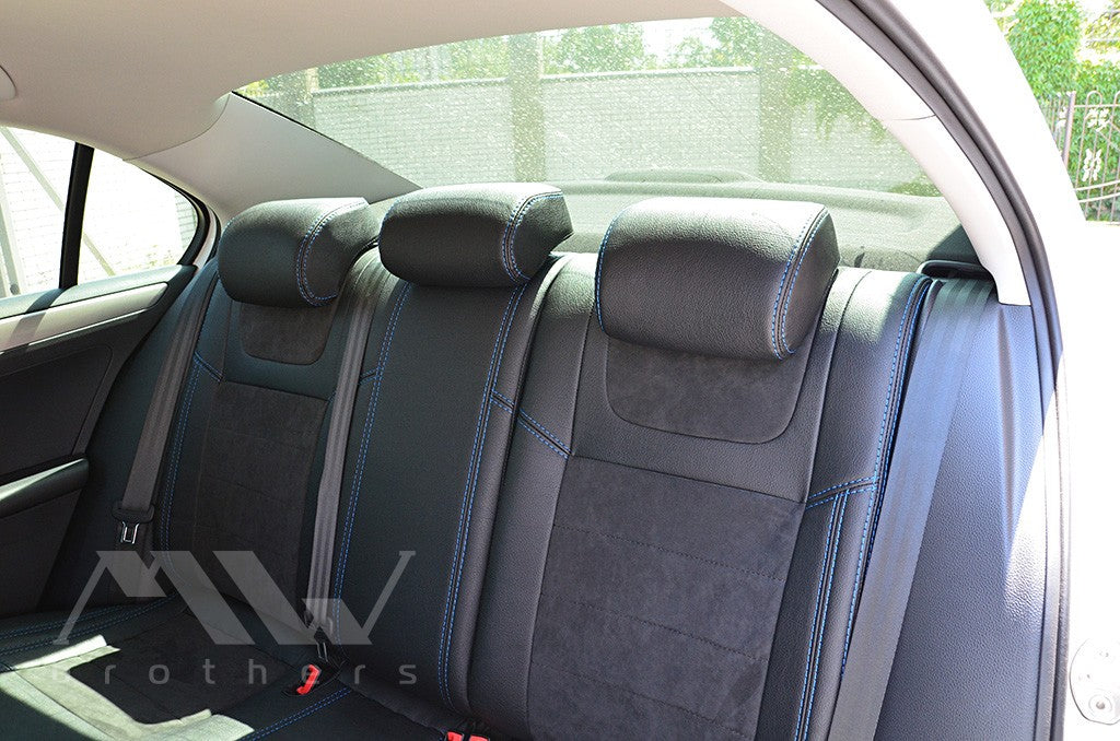 Set coprisedili su misura per Volkswagen Jetta VI (2010–2019), Leather Style