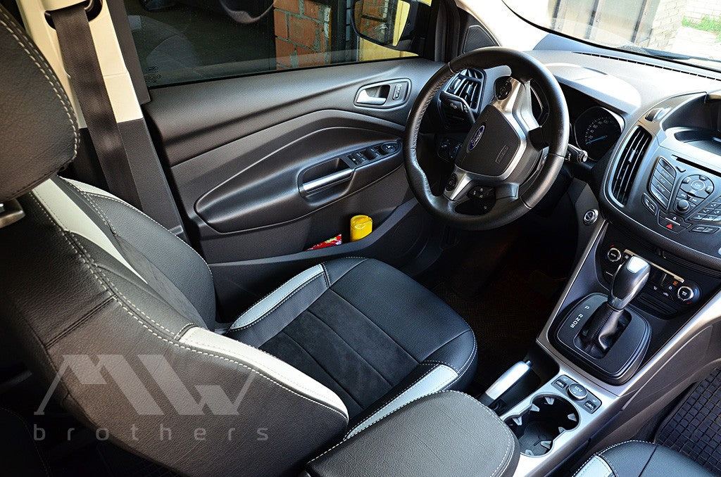 Set coprisedili su misura per Ford Kuga 2 (2016-2019) Restyling, Leather Style