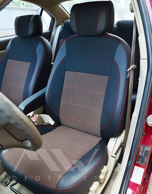 Passgenaue Sitzbezüge für Hyundai Accent MC Verna (2005–2010), komfortabler Stil