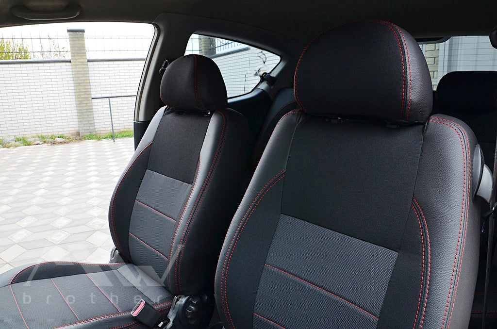 Passgenauer Sitzbezugsatz für Chevrolet Aveo T255 3D (2002–2023), Komfortausführung