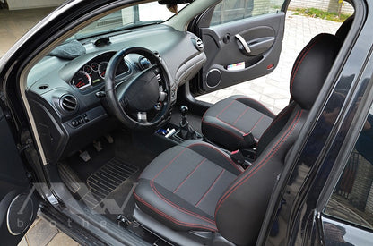 Passgenauer Sitzbezugsatz für Chevrolet Aveo T255 3D (2002–2023), Komfortausführung