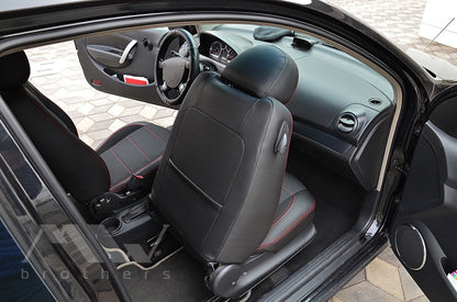 Passgenauer Sitzbezugsatz für Chevrolet Aveo T255 3D (2002–2023), Komfortausführung