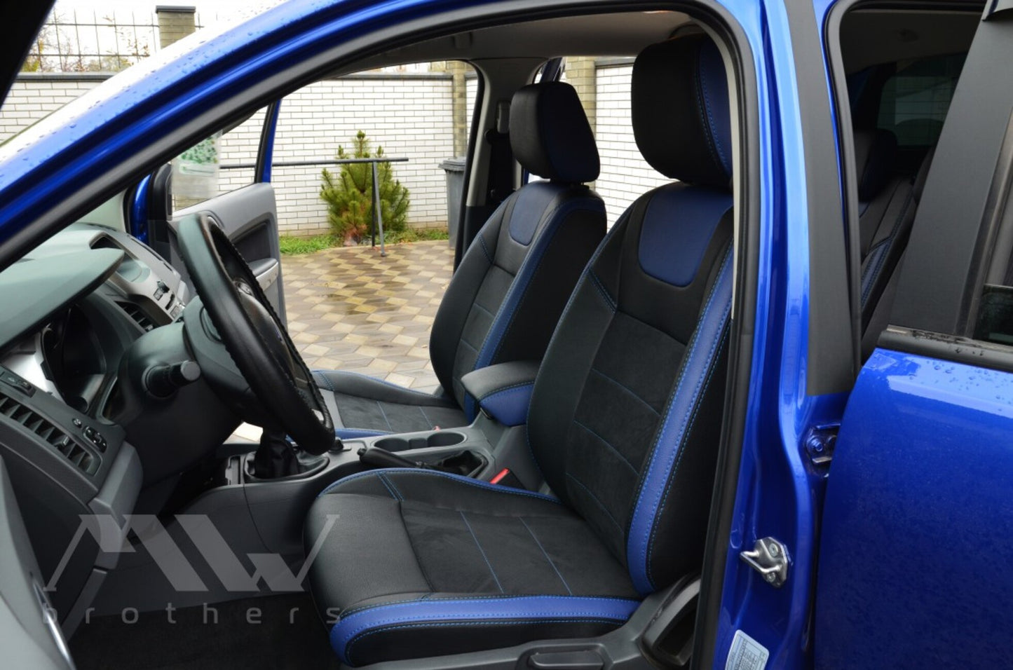 Set coprisedili su misura per Ford Ranger 4 (2011-2022), Leather Style