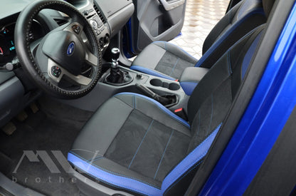 Set coprisedili su misura per Ford Ranger 4 (2011-2022), Leather Style