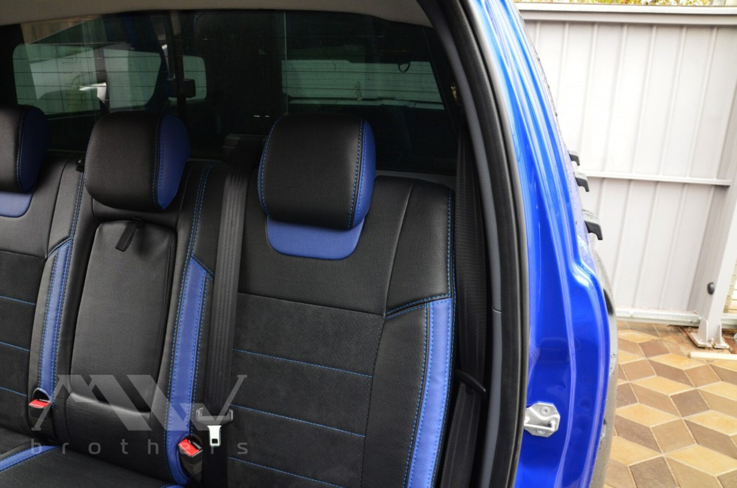 Set coprisedili su misura per Ford Ranger 4 (2011-2022), Leather Style