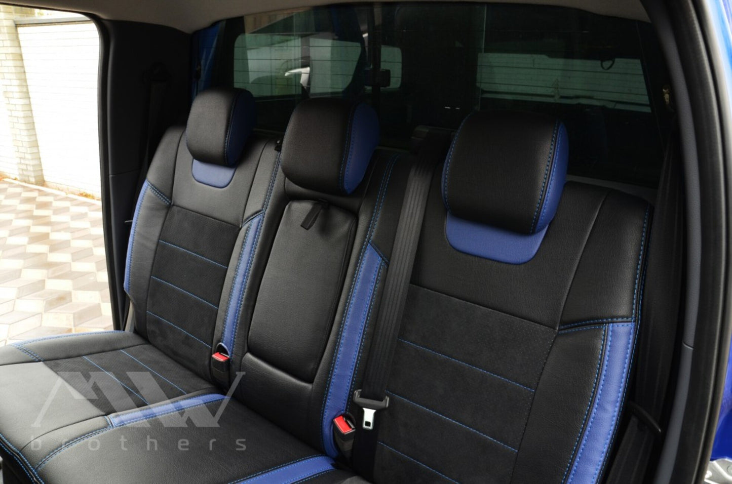Set coprisedili su misura per Ford Ranger 4 (2011-2022), Leather Style