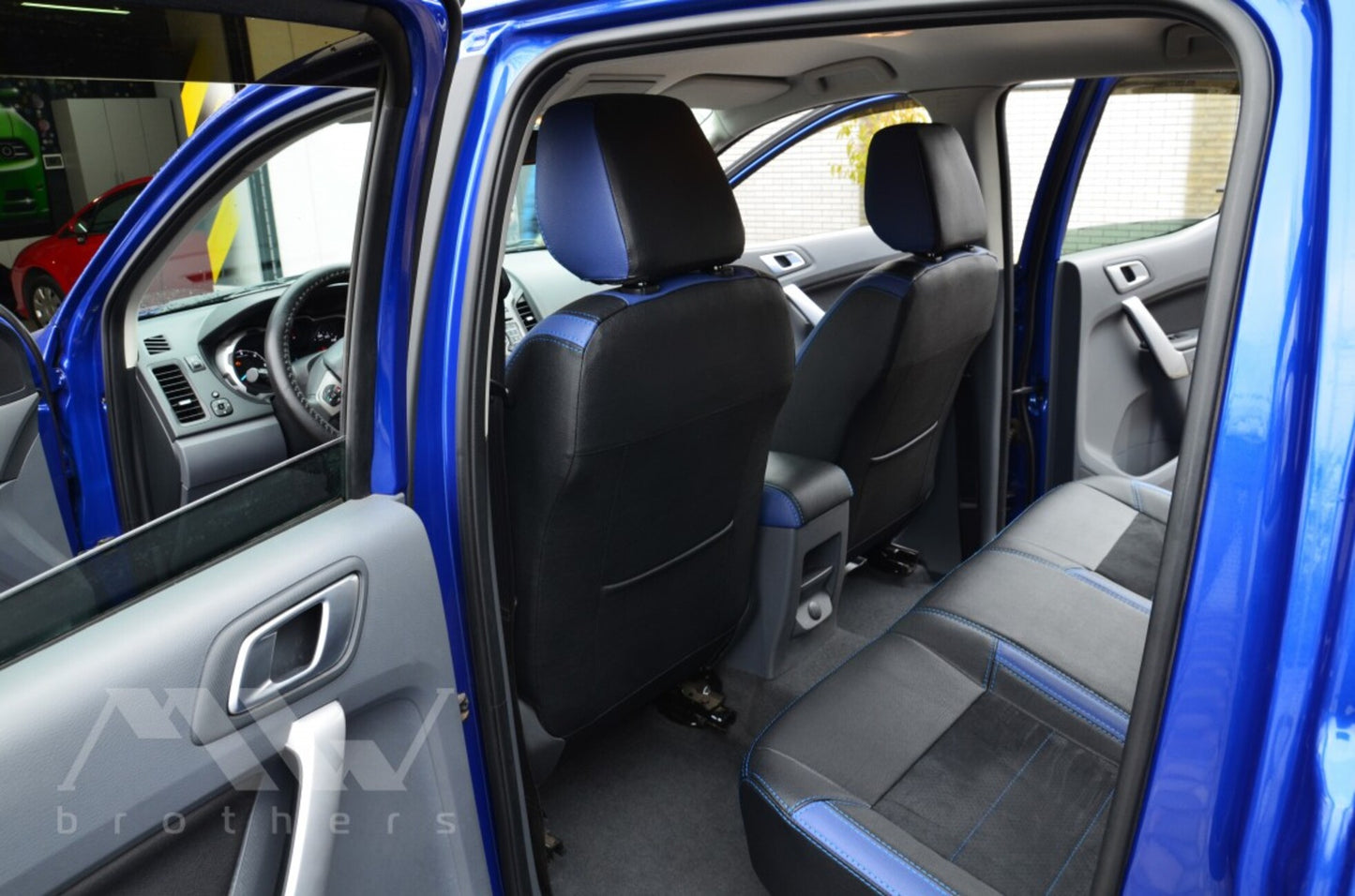 Set coprisedili su misura per Ford Ranger 4 (2011-2022), Leather Style