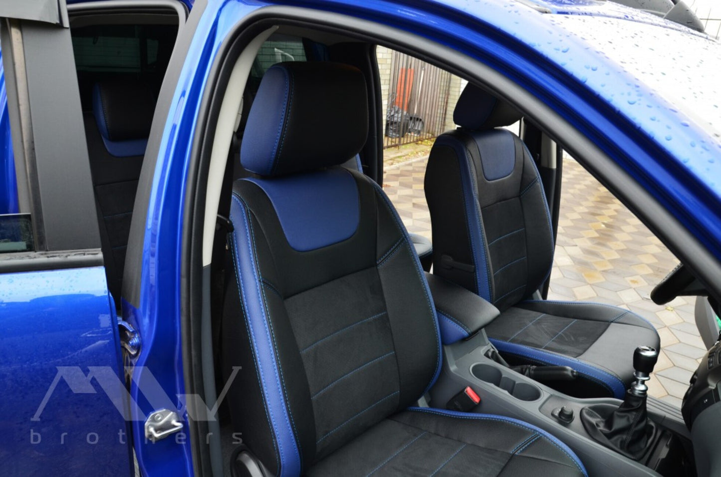 Set coprisedili su misura per Ford Ranger 4 (2011-2022), Leather Style