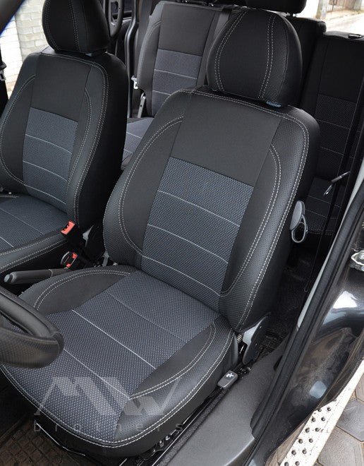 Maßgefertigte Sitzbezüge für Fiat Doblo 1 (2000–2015), Komfortausführung