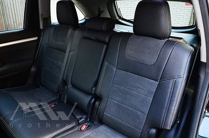 Set coprisedili su misura per Toyota Highlander 3 (XU50) (2013-2019), Leather Style