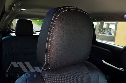 Set coprisedili su misura per Toyota Highlander 3 (XU50) (2013-2019), Leather Style