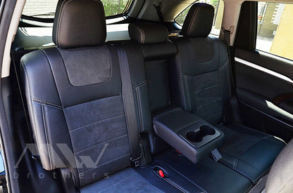 Set coprisedili su misura per Toyota Highlander 3 (XU50) (2013-2019), Leather Style