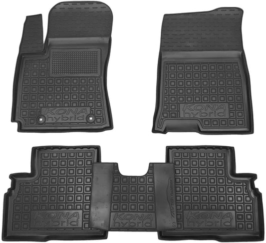 Set tappetini di gomma su misura per  Hyundai Kona [SX2] (2023-oggi)