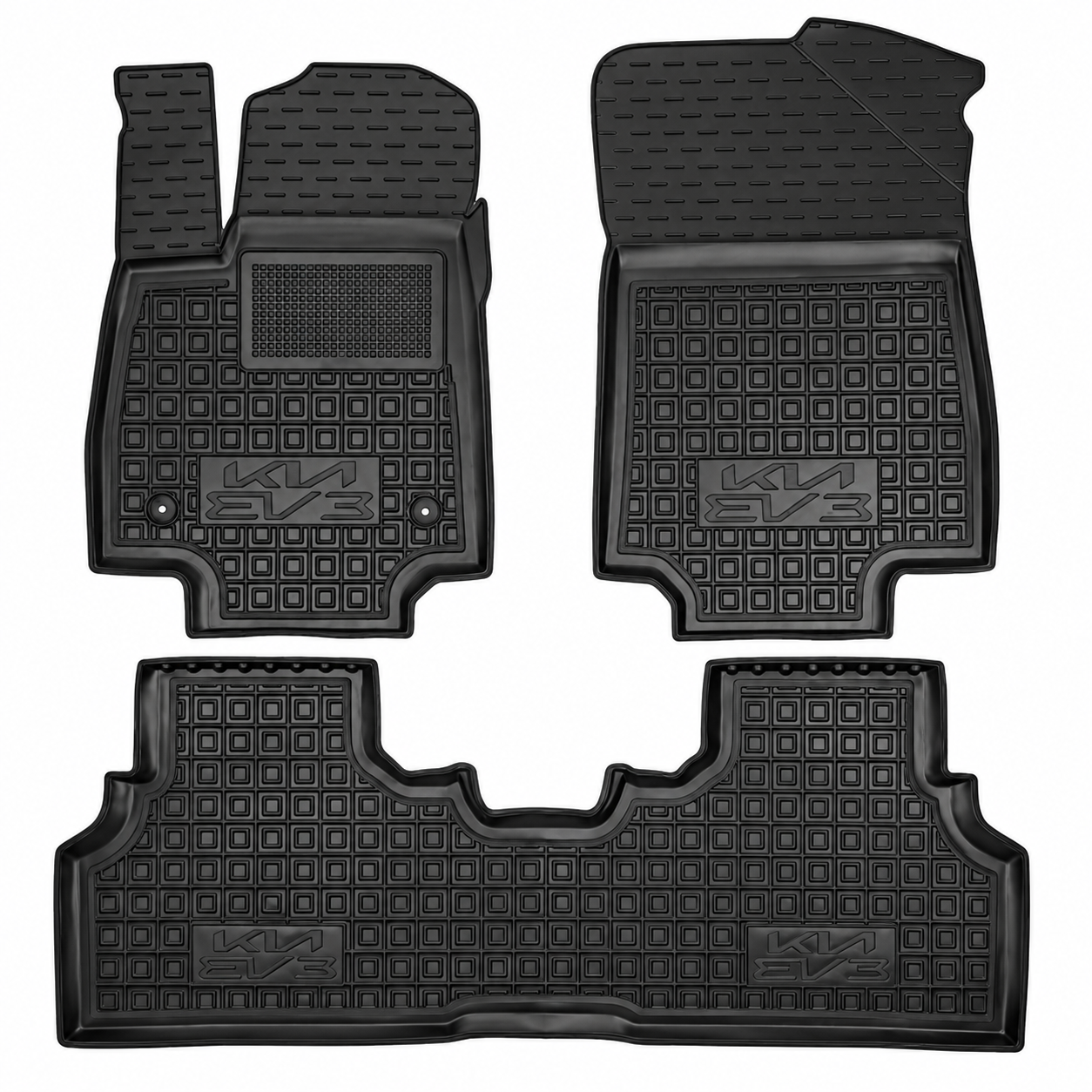 Set tappetini di gomma su misura per Kia EV3 (2024-oggi)