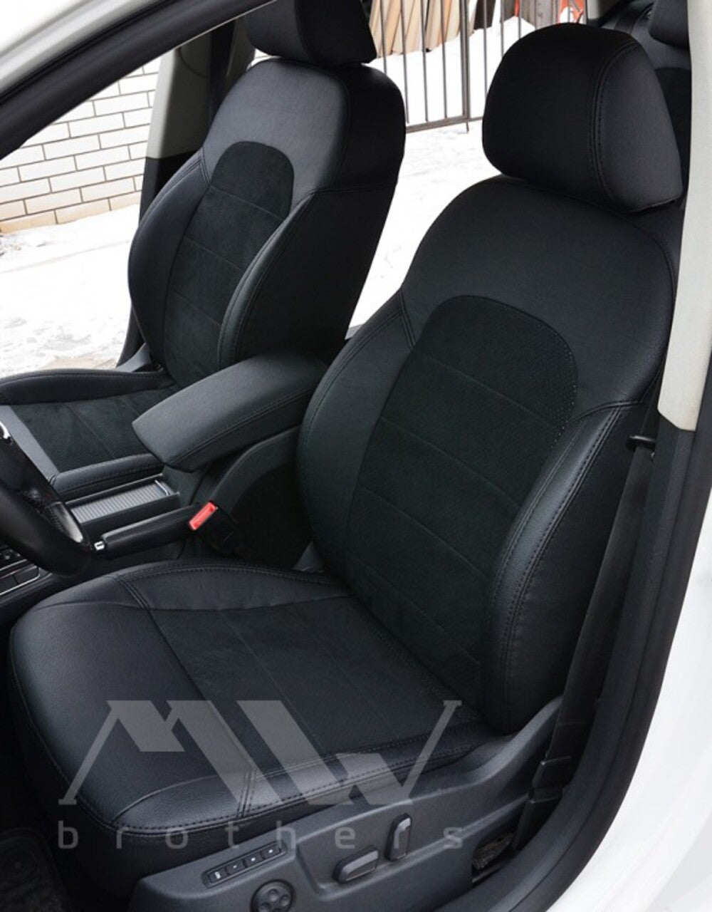 Set coprisedili su misura per Skoda Superb II (2008–2015), Leather Style