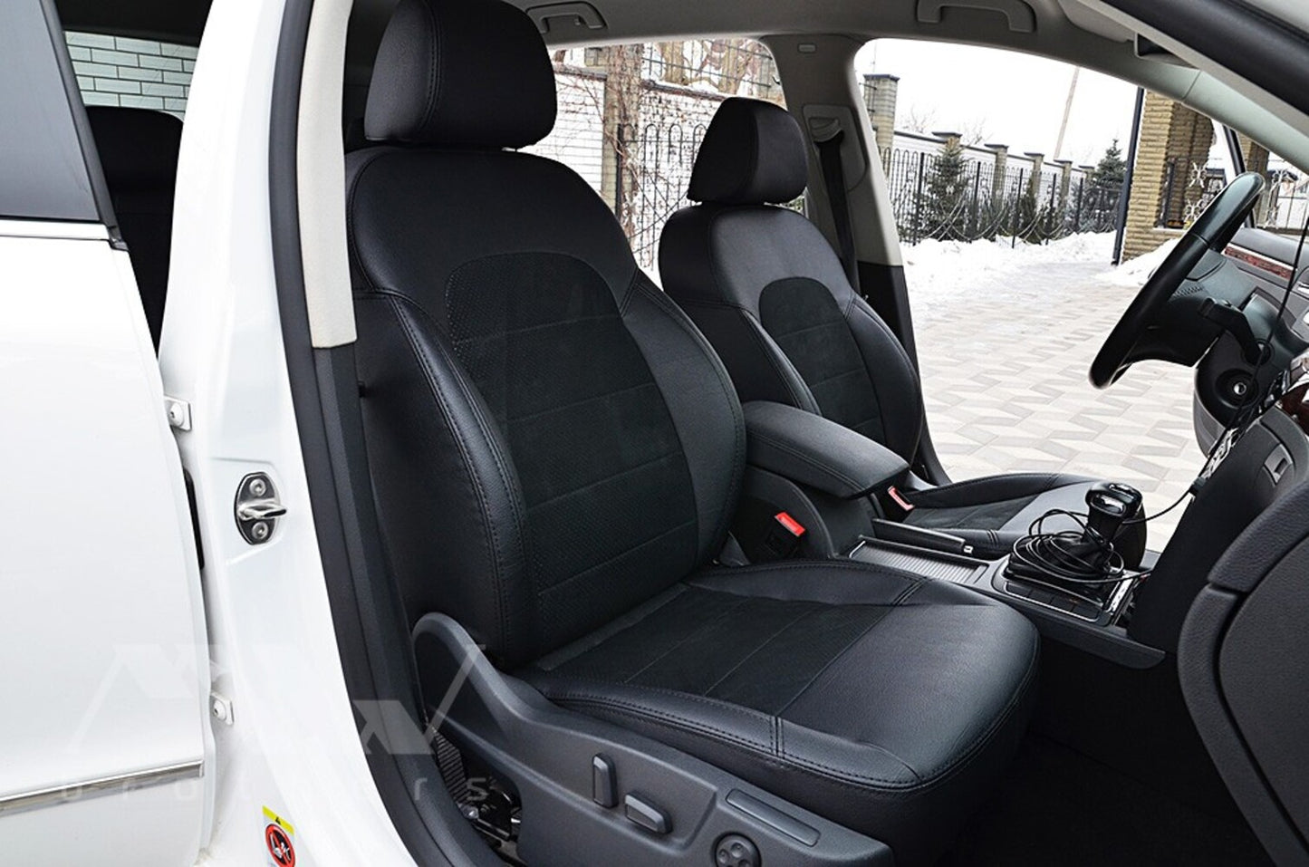 Set coprisedili su misura per Skoda Superb II (2008–2015), Leather Style