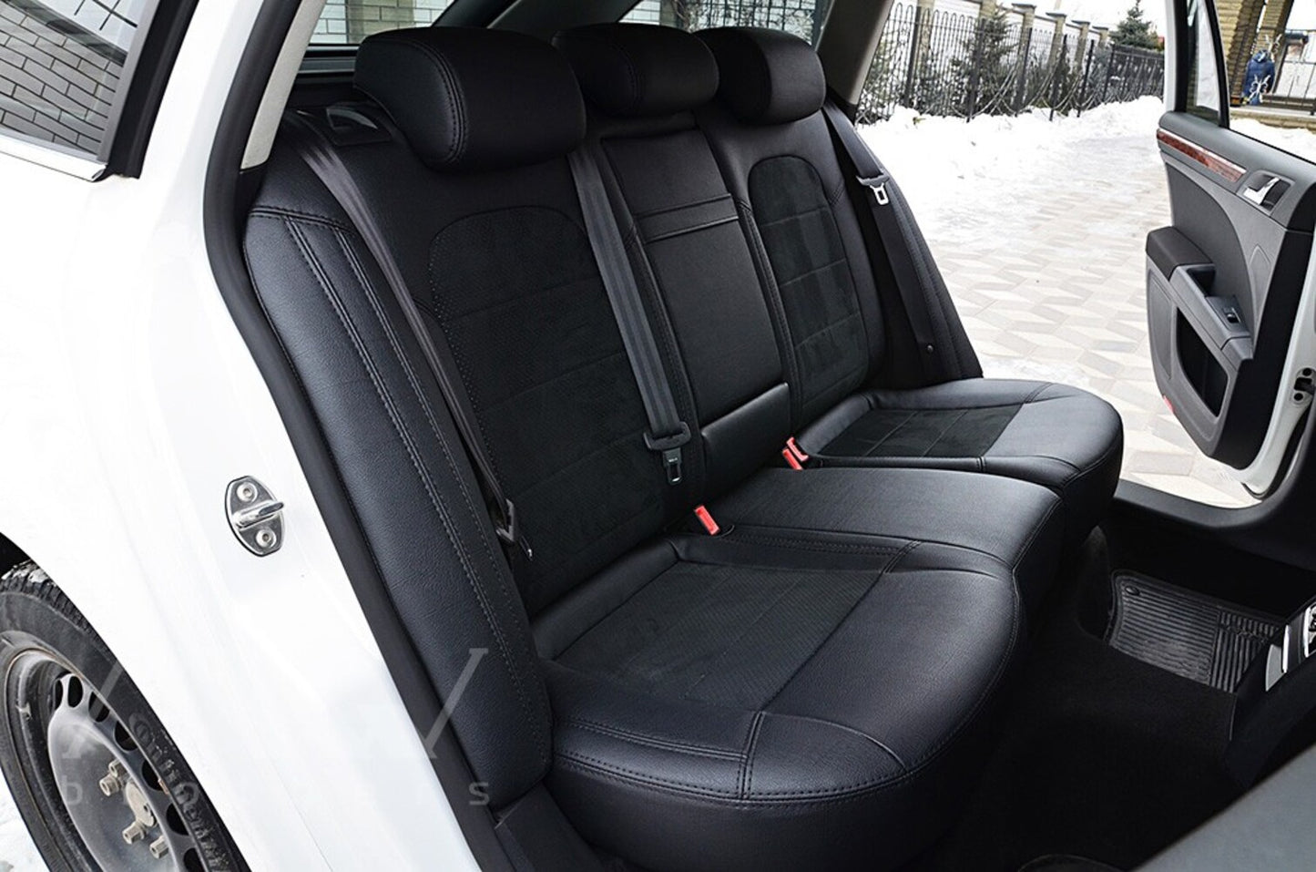 Set coprisedili su misura per Skoda Superb II (2008–2015), Leather Style