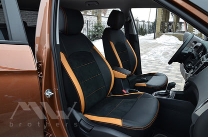 Set coprisedili su misura per Hyundai Creta 1 (GS) (2014-2020), Leather Style