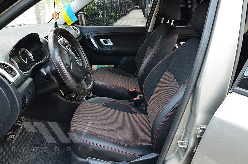 Set coprisedili su misura per Skoda Fabia 2 (2007-2014), Comfort Style