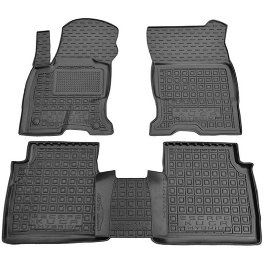 Set tappetini di gomma su misura per Ford Kuga III (2019–oggi)