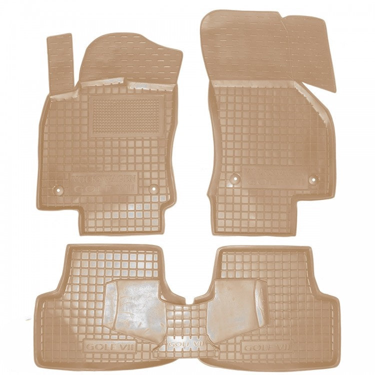 Set tappetini di gomma su misura per Volkswagen Golf 7 (2012-2020)
