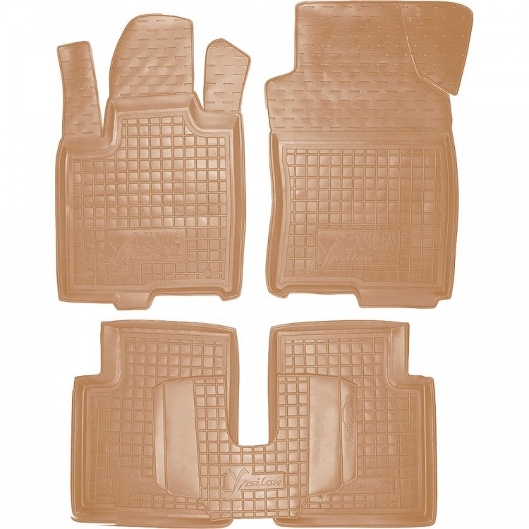 Set tappetini di gomma su misura per Lancia Ypsilon (2011-2025)