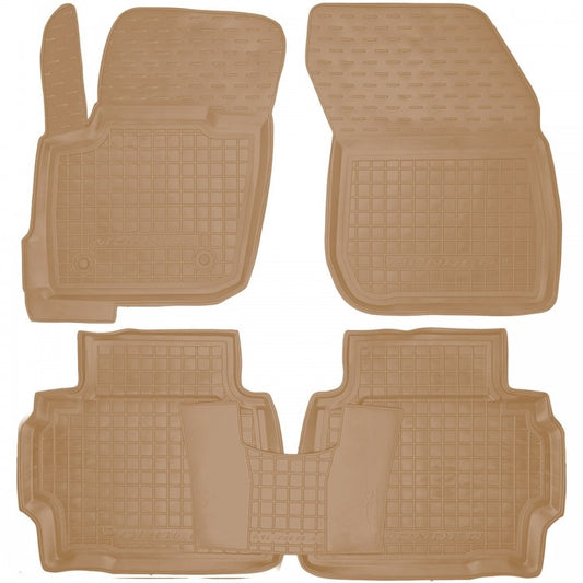 Set tappetini di gomma su misura per Ford Mondeo 5 (2015-2021)