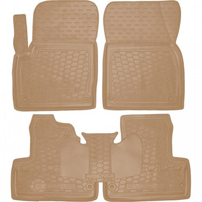 Set tappetini di gomma su misura per  Land Rover Range Rover Evoque (2011-2018)