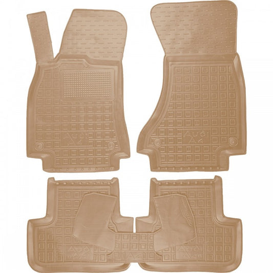 Set tappetini di gomma su misura per Audi A4 B8 (2008-2015)