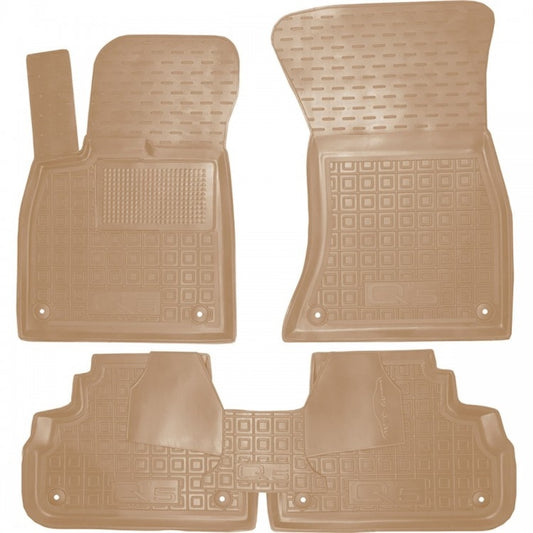 Set tappetini di gomma su misura per Audi Q5 2 (FY) (2017-2024)