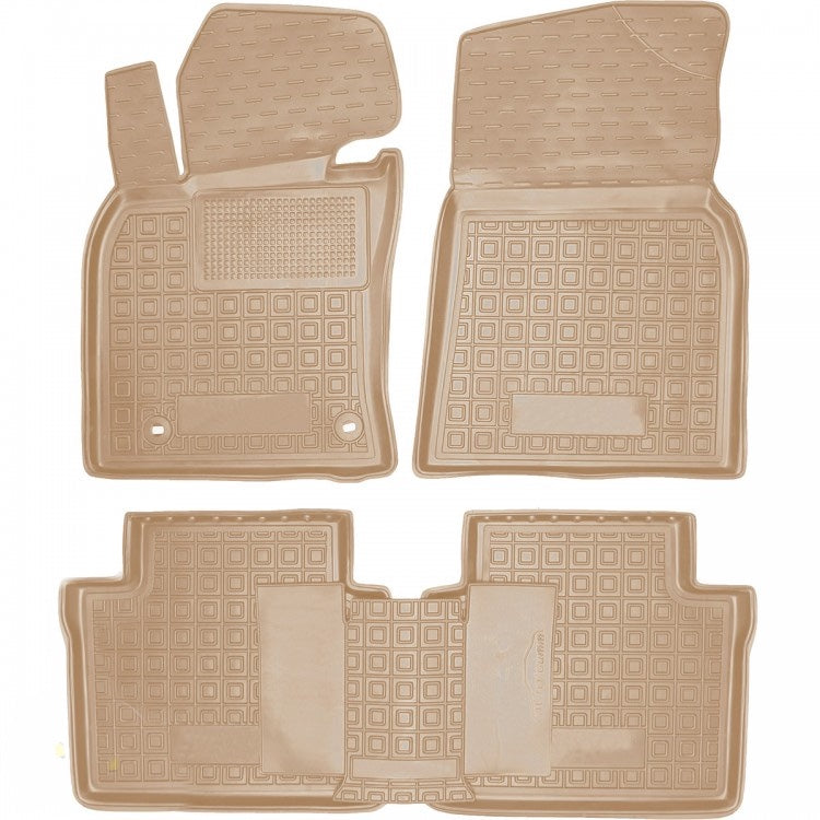 Maßgefertigte Gummifußmatten für Toyota Camry V70 (2018-2024)