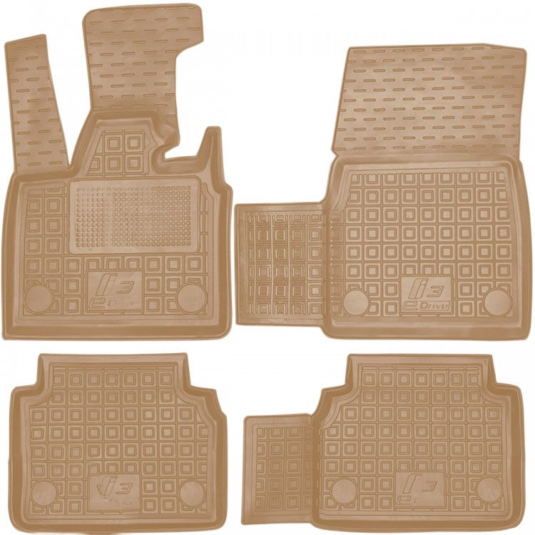 Set tappetini di gomma su misura per BMW i3 (2013-2022)