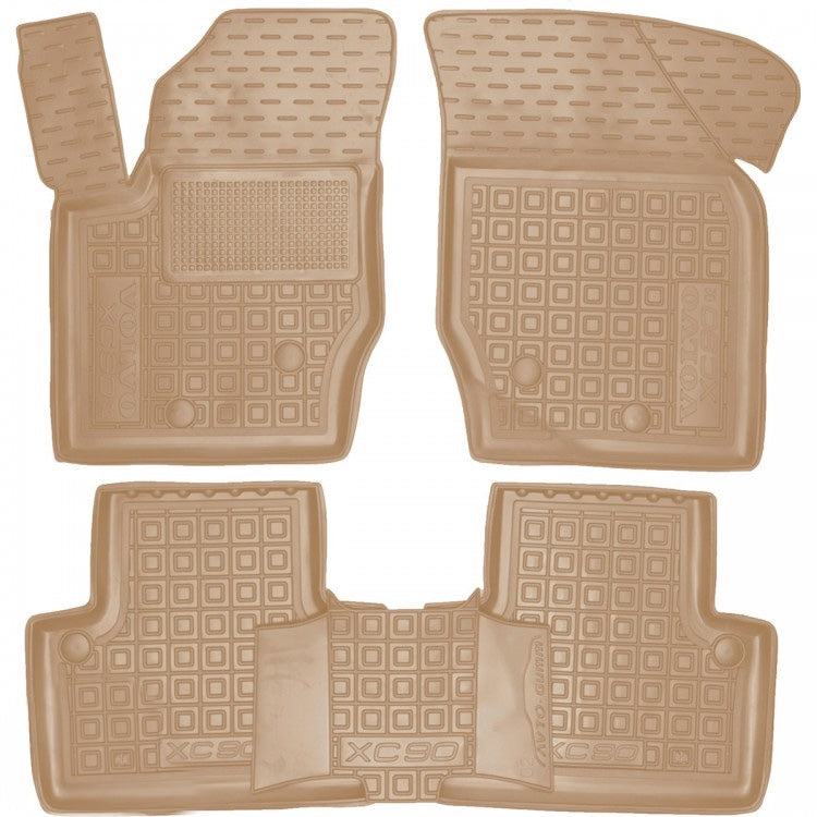 Maßgefertigter Gummimattensatz für Volvo XC 90 (2003-2014)