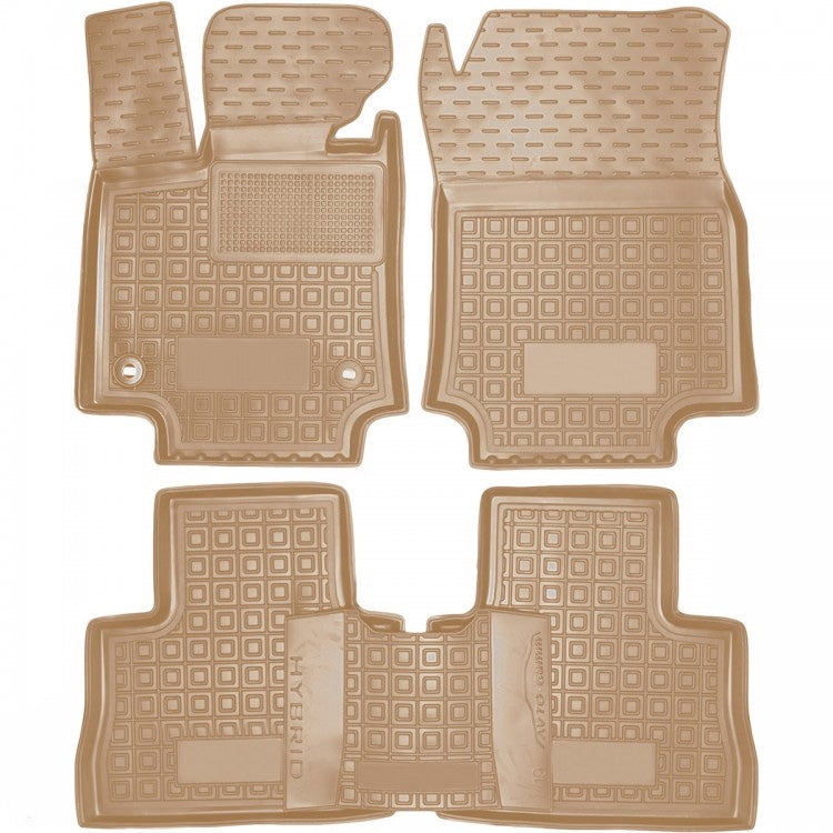 Tappetini di gomma su misura per Toyota Rav4 5 Hybrid (2019-2026)