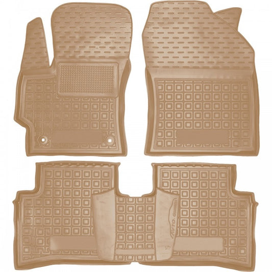 Set tappetini di gomma su misura per Toyota Corolla (2019 in poi) Hybrdi/MCI