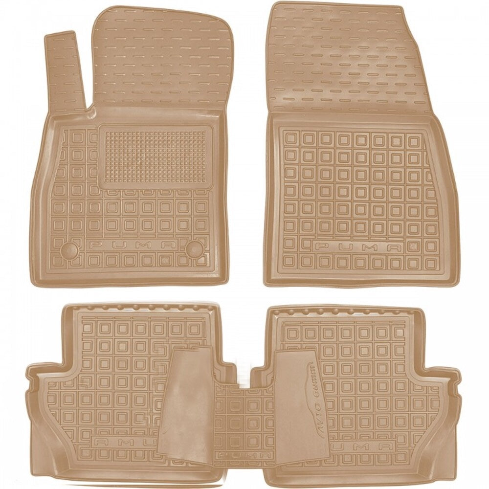 Set tappetini di gomma su misura per Ford Puma (2020 in poi)