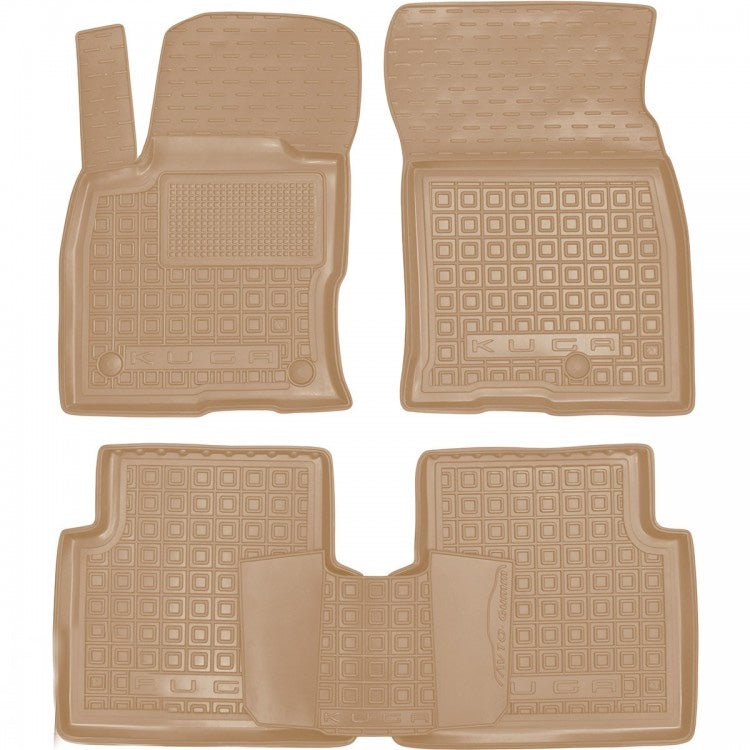 Set tappetini di gomma su misura per Ford Kuga III (2019–oggi)