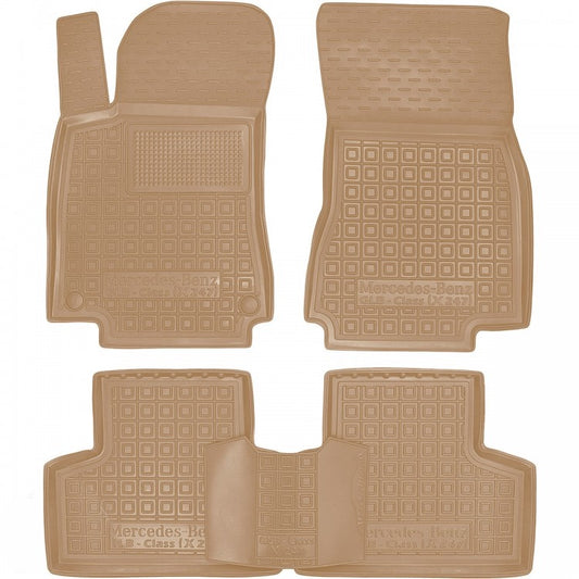 Set tappetini in gomma su misura per Mercedes GLB-Class X247 (2019-oggi)